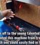Young Man Creates An Automatic Hand Cleansing Station