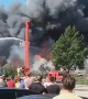 Massive fire breaks out at industrial estate in the Netherlands