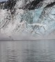 Large Chunk of Glacier Causes Wave as It Crashes Into the Ocean