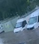 Extreme flooding causes massive damage near Falkirk, Scotland