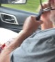Dad Wears Softball Helmet When Mom Drives