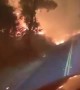 What it’s like driving through a wildfire at night