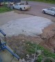 Big Runaway Truck Rolls into Little Truck