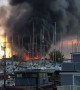 Massive explosion at chemical factory in UK Marina