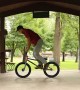 Dude Nails Incredible Kick Flip on Bike