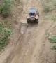 Off Road Vehicle Rolls Back Down Massive Hill