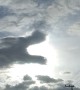 Dragon-Shaped Cloud Eats the Sun