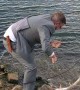 Man Catches Fish Moments Before Wedding