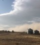 Massive dust storm captured on camera near Granada, Colorado