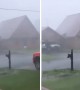 Man captures 120mph winds of Hurricane Zeta and it looks terrifying