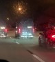Amazon Drivers Block Traffic Interstate Traffic