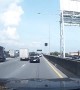 Chair on Highway Causes Crash