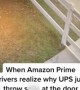 Epic Amazon fail: Delivery driver runs from giant (friendly) dog