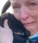 Mom Can\'t Hold Back Emotions After Christmas Puppy Surprise