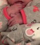 15-Day-Old Girl Salutes Her Dad