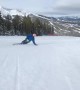 Talented Skiier Shows Off the Deepest Carves