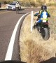 Motorcyclists Have a Close Call on Blind Canyon Corner