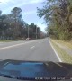 Turning Tow Truck Loses Load