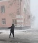 Strong Winds Whip through Vladivostok