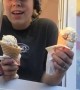 Telling a Hilarious Joke While Getting Drive Thru Ice Cream