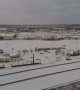 Drone Footage of Snow in Beaumont Texas