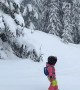 Adorable Toddler Tears Up the Slopes