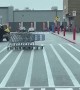 Slippery Time in Parking Lot