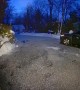 Man Takes a Tumble on Winter Morning
