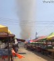 Dust Devil Disrupts Patong Market