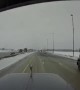 Car Changes Lanes Straight Into Semi Truck