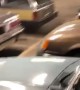 Guy Walks into Parking Garage Full of Retro Vehicles