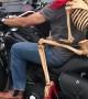 Motorcycle Passenger is Bad to the Bone