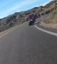 Rider Takes Turn Too Fast
