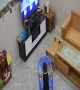 Kid Destroys a TV with a Flashlight