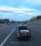 Late Lane Change Leads to Hit and Run