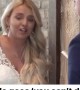 Bride eagerly kissed groom before he vows are complete