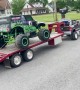 Power Wheels Towing Custom Trailer