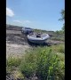 Abandoned Boat Gets Pulled Over