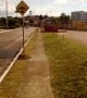New Speed Bump in the Street Takes Driver by Surprise