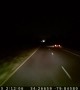 Driver Dodges Pedestrian With Loaded Tanker on Dark Highway