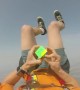 Skydiver Amazingly Solves Rubik\'s Cube While Free-Falling
