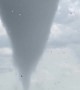 Beautiful Tornado Whirls Through Hillside