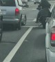 Motorcyclists Mangles Mirror