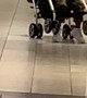 Kid in Stroller Likes Tipping Over