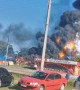 Gas Station Explodes in Novosibirsk