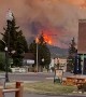 Mountain Engulfed by Fire in Montana