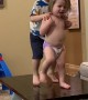 Jealous Brother Gives Dancing Sibling A Push