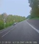 Motorcyclist Luckily Avoids Collision at High Speed