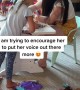 This babysitter is a real-life Disney princess! 