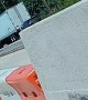 Impatient Man Moves Highway Barrier
